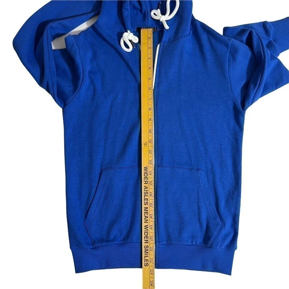 GIVON‎ Zip-up Hoodie Lightweight Comfortable Long Sleeve Kanga Pocket Womens XS